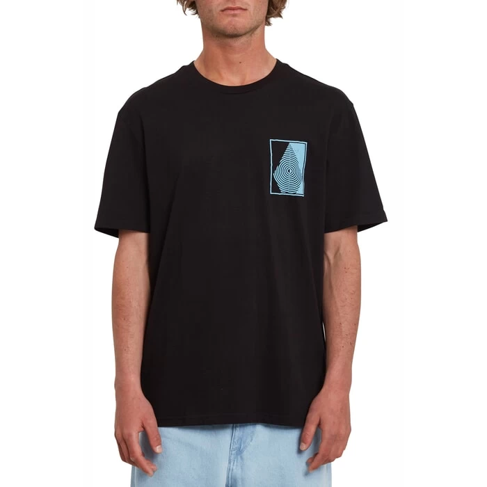 Volcom Poster Short Sleeve T-Shirt In Black 1 Volcom Poster Short Sleeve T-Shirt In Black