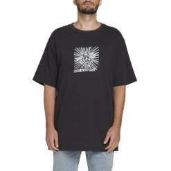 Volcom Prog Star Short Sleeve T-Shirt In Black