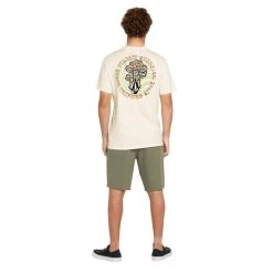 Volcom Psychike Short Sleeve T-Shirt In Off White -Volcom volcom psychike short sleeve t shirt off white a5022301 ofw b3 vt6lwdcv6ek9ai5y