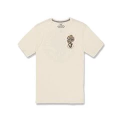 Volcom Psychike Short Sleeve T-Shirt In Off White