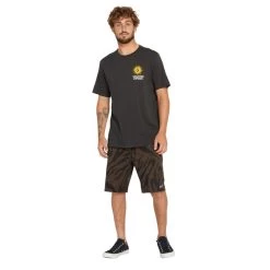 Volcom Rayz Short Sleeve T-Shirt In Vintage Black -Volcom volcom rayz short sleeve t shirt vintage black a5022300 vbk b5 spbqgssea3avhkl3