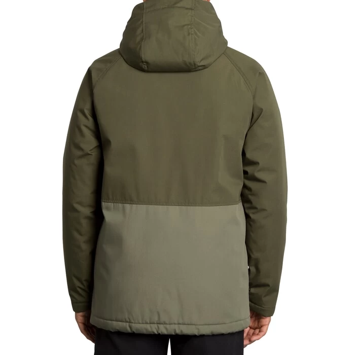Volcom Renton Winter 5K Parka Jacket In Army Green Combo 2 Volcom Renton Winter 5K Parka Jacket In Army Green Combo - Image 2