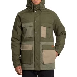 Volcom Renton Winter 5K Parka Jacket In Army Green Combo 13 Volcom Renton Winter 5K Parka Jacket In Army Green Combo -Volcom volcom renton winter 5k parka jacket army green combo a1731907 arc b5 dgkkp3te5mivwx16