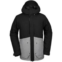 Volcom Scortch Snow Jacket In Heather Grey