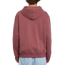 Volcom -Volcom volcom single stone zipped hoody rose brown a4812201 rsb b1 ji0jgmw4k8fpssof