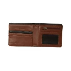 Volcom Slim Stone Faux Leather Wallet In Brown -Volcom volcom slim stone faux leather wallet brown d6032055 brn b2 dqi1f0duhruogg8d