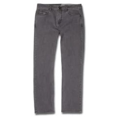 Volcom Solver Denim Jeans In Easy Enzyme Grey