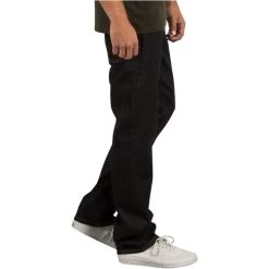 Volcom Solver Denim Jeans In Rinse -Volcom volcom solver denim straight fit jeans rinse a1931503 rns b3 wcafyztjtvfum4zs