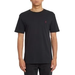 Volcom Stone Blanks Short Sleeve T-Shirt In Black