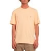 Volcom Stone Blanks Short Sleeve T-Shirt In Cream Blush