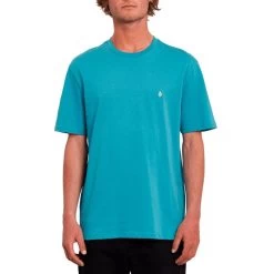 Volcom Stone Blanks Short Sleeve T-Shirt In Niagara