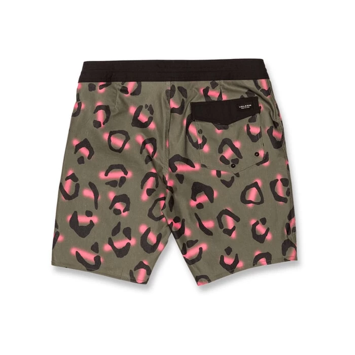 Volcom Stone Party Animals Stoney 19 Boardshorts In Military 2 Volcom Stone Party Animals Stoney 19 Boardshorts In Military - Image 2