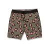 Volcom Stone Party Animals Stoney 19 Boardshorts In Military