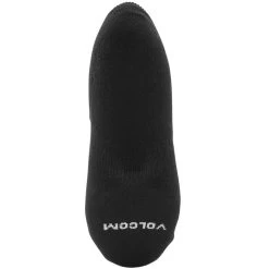 Volcom Stones 3 Pack No Show Socks In Black -Volcom volcom stones 3 pack no show socks black d6302005 blk b3 gtv9sjs28fynv1cp