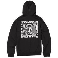 Volcom Strikehood Pullover Hoody In Black