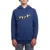 Volcom Supply Stone Pullover Hoody In Matured Blue