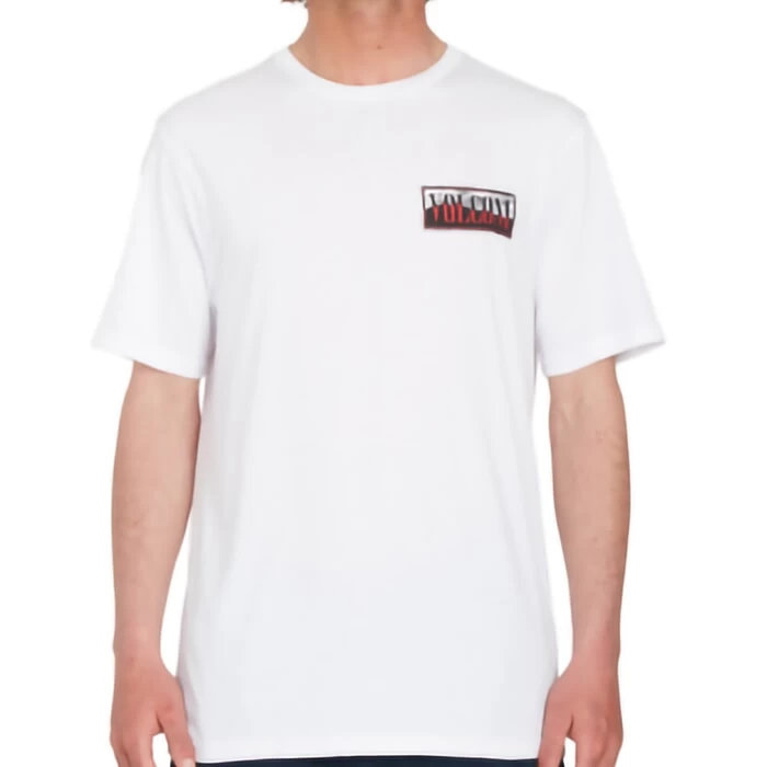 Volcom Surf Vitals Jack Robinson Short Sleeve T-Shirt In White 2 Volcom Surf Vitals Jack Robinson Short Sleeve T-Shirt In White - Image 2
