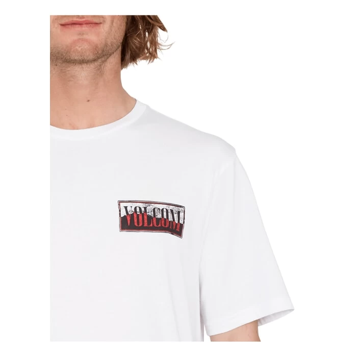 Volcom Surf Vitals Jack Robinson Short Sleeve T-Shirt In White 3 Volcom Surf Vitals Jack Robinson Short Sleeve T-Shirt In White - Image 3