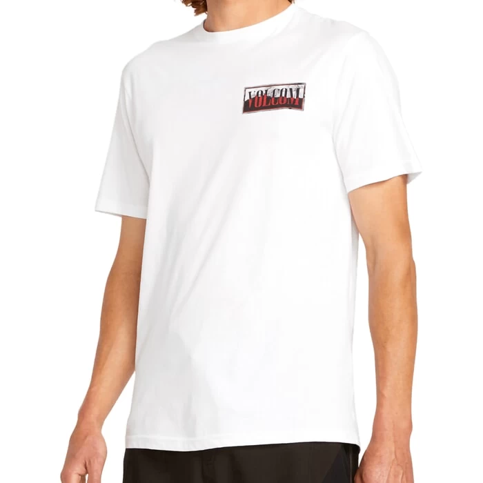 Volcom Surf Vitals Jack Robinson Short Sleeve T-Shirt In White 4 Volcom Surf Vitals Jack Robinson Short Sleeve T-Shirt In White - Image 4