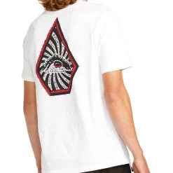 Volcom Surf Vitals Jack Robinson Short Sleeve T-Shirt In White 9 Volcom Surf Vitals Jack Robinson Short Sleeve T-Shirt In White -Volcom volcom surf vitals short sleeve t shirt white a5012307 wht b4 xbrw8cw20k21faxz