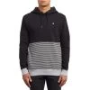Volcom Threezy Pullover Hoody In Black