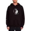Volcom Transient Waves Pullover Hoody In Black