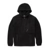 Volcom Unerstand Half Zip Pullover Hoody In Black