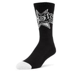 Volcom V Entertainment Noa Deane Crew Socks In Black 8 Volcom V Entertainment Noa Deane Crew Socks In Black -Volcom volcom v ent noa deane sock crew socks black d6332302 blk b3 jbv4abjixll985eo