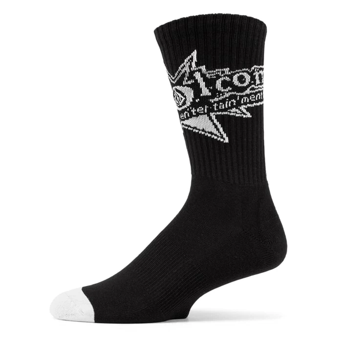 Volcom V Entertainment Noa Deane Crew Socks In Black 5 Volcom V Entertainment Noa Deane Crew Socks In Black - Image 5