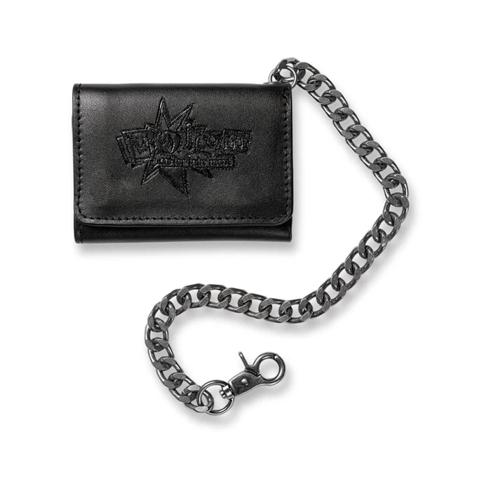 Volcom V Entertainment Leather Wallet In Black 1 Volcom V Entertainment Leather Wallet In Black