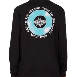 Volcom V Entertainment LP Long Sleeve T-Shirt In Black