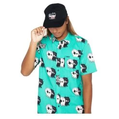 Volcom V Entertainment Pepper Flat Peak Cap In Black -Volcom volcom v entertainment pepper flat peak cap black d5522305 blk b2 do8dkjluhqyf9etx