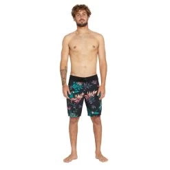 Volcom V Entertainment Pepper Mod 19 Boardshorts In Black -Volcom volcom v entertainment pepper mod 19 boardshorts black a0822301 blk b4 0hfc775evkllbjvj
