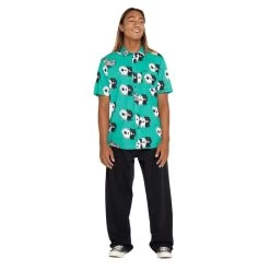 Volcom V Entertainment Pepper Short Sleeve Shirt In Scrubs Green 11 Volcom V Entertainment Pepper Short Sleeve Shirt In Scrubs Green -Volcom volcom v entertainment pepper short sleeve shirt scrubs green a0422300 scg b3 qak2x40sh9u7ooei