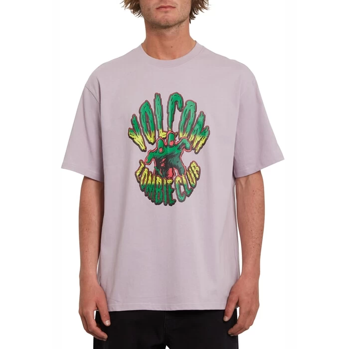 Volcom V-Zombie Hands Loose Fit Short Sleeve T-Shirt In Nirvana 1 Volcom V-Zombie Hands Loose Fit Short Sleeve T-Shirt In Nirvana