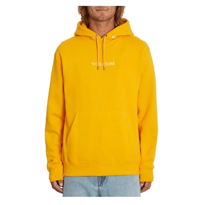 Volcom Volcom Stone Pullover Fleece In Sunburst 1 Volcom Volcom Stone Pullover Fleece In Sunburst