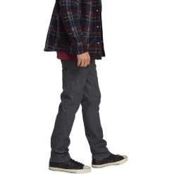 Volcom Vorta Denim Jeans In Dark Grey -Volcom volcom vorta denim slim fit jeans dark grey a1931501 dgr b4 bmwn8a2pazq3d2pk