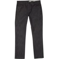Volcom Vorta Denim Jeans In Dark Grey
